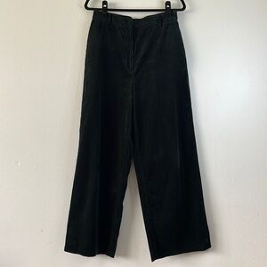 & other stories High Waist Wide Leg Corduroy Trousers Hunder Green size 8‎